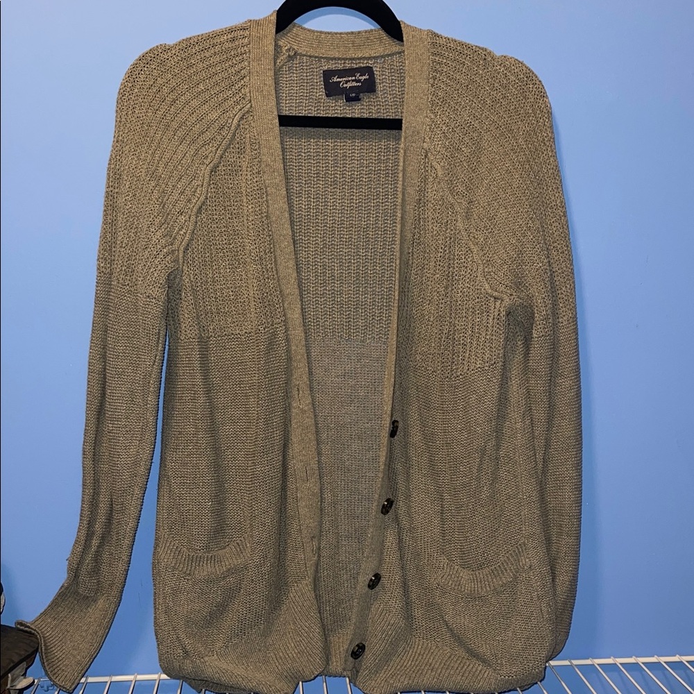 American Eagle Outfitters women’s grey Cardigan